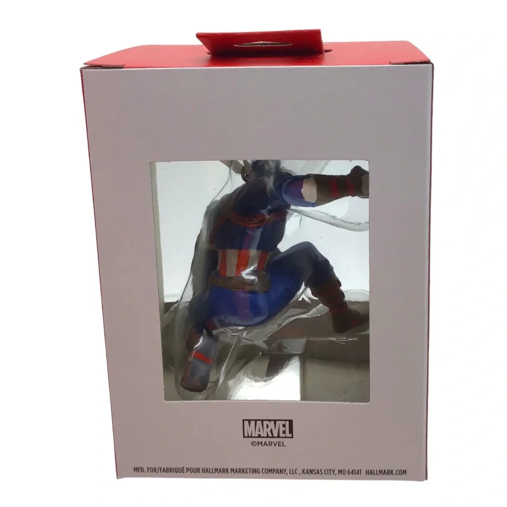 Hallmark Marvel Avengers “Captain America” Christmas Ornament (NWT)